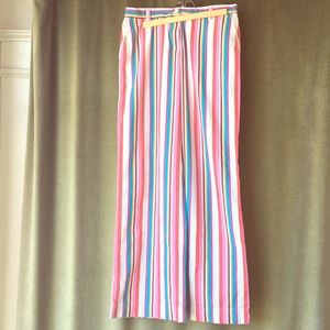 Puma by Nuala Striped Cotton Pant.